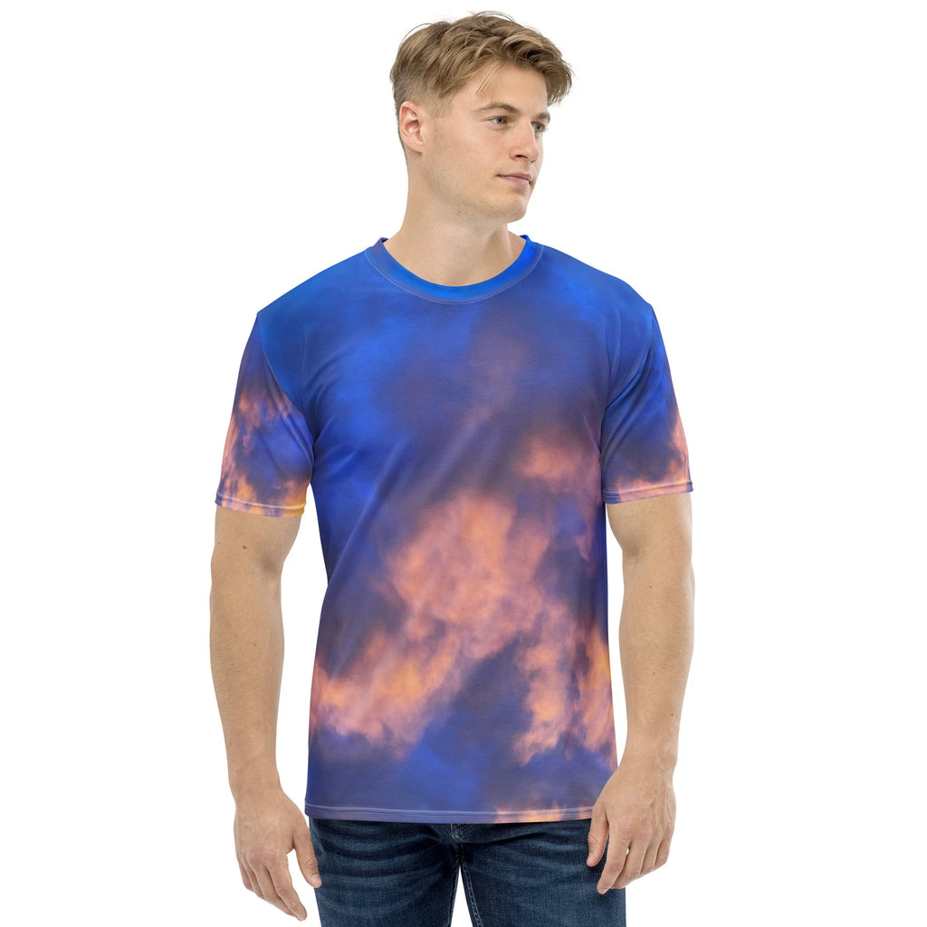 “Blue Sky Sunset” Men's Graphic t-shirt