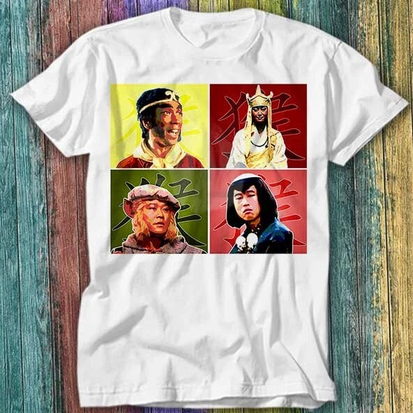 The Nature of Monkey Magic Collage T Shirt Top Tee 386
