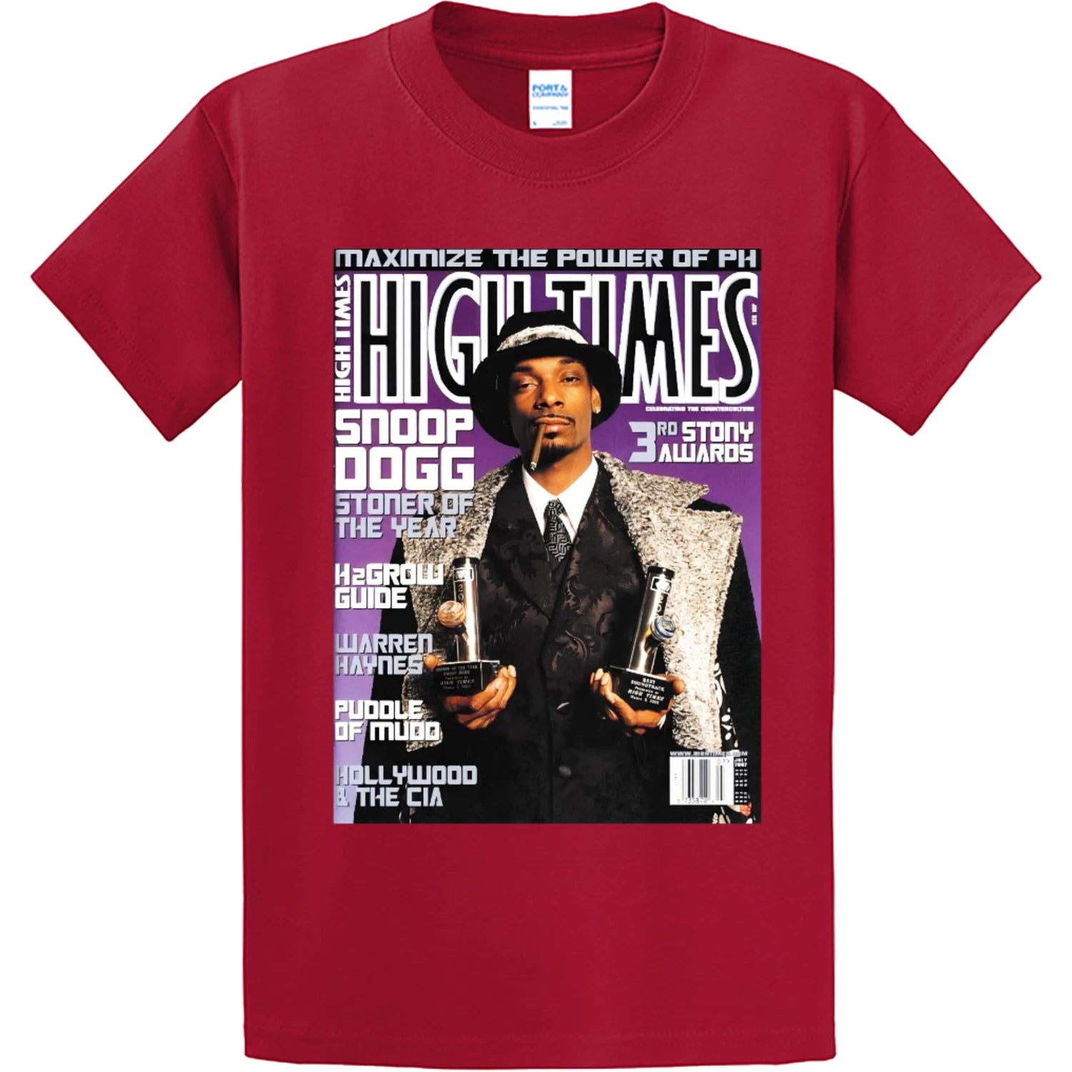 NEW Art Society POP CULTURE MAGAZINE VOL. 2 RED Tee Shirt SMALL-4XLARGE MADE USA