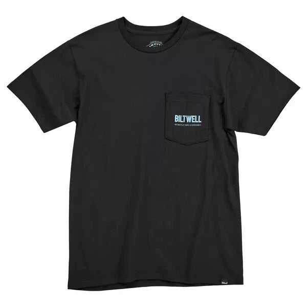 Biltwell Old Junk Pocket Casual T-Shirt Black