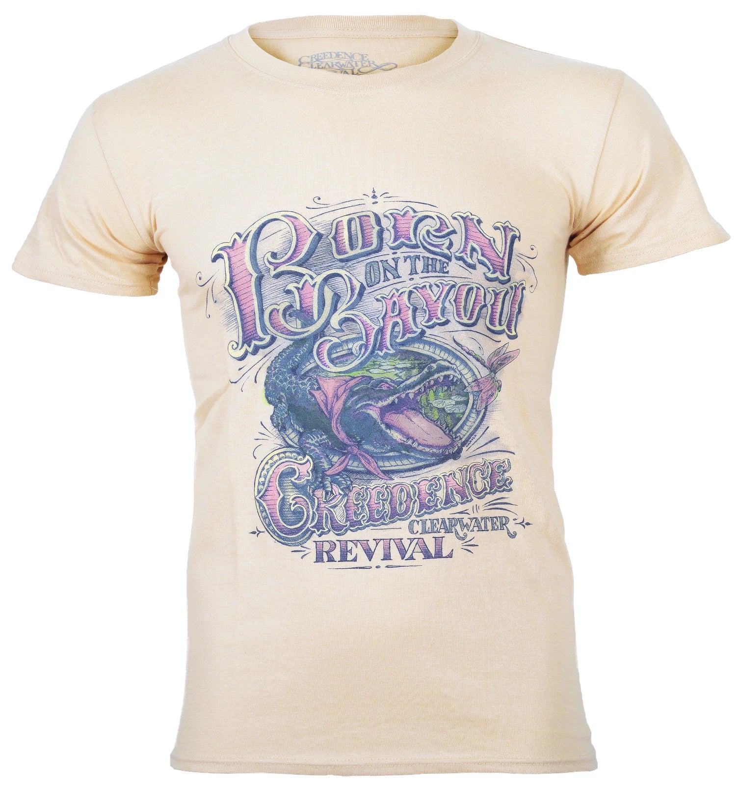 Official CCR T Shirt Creedence Clearwater Revival Born On The Bayou New S To XXL