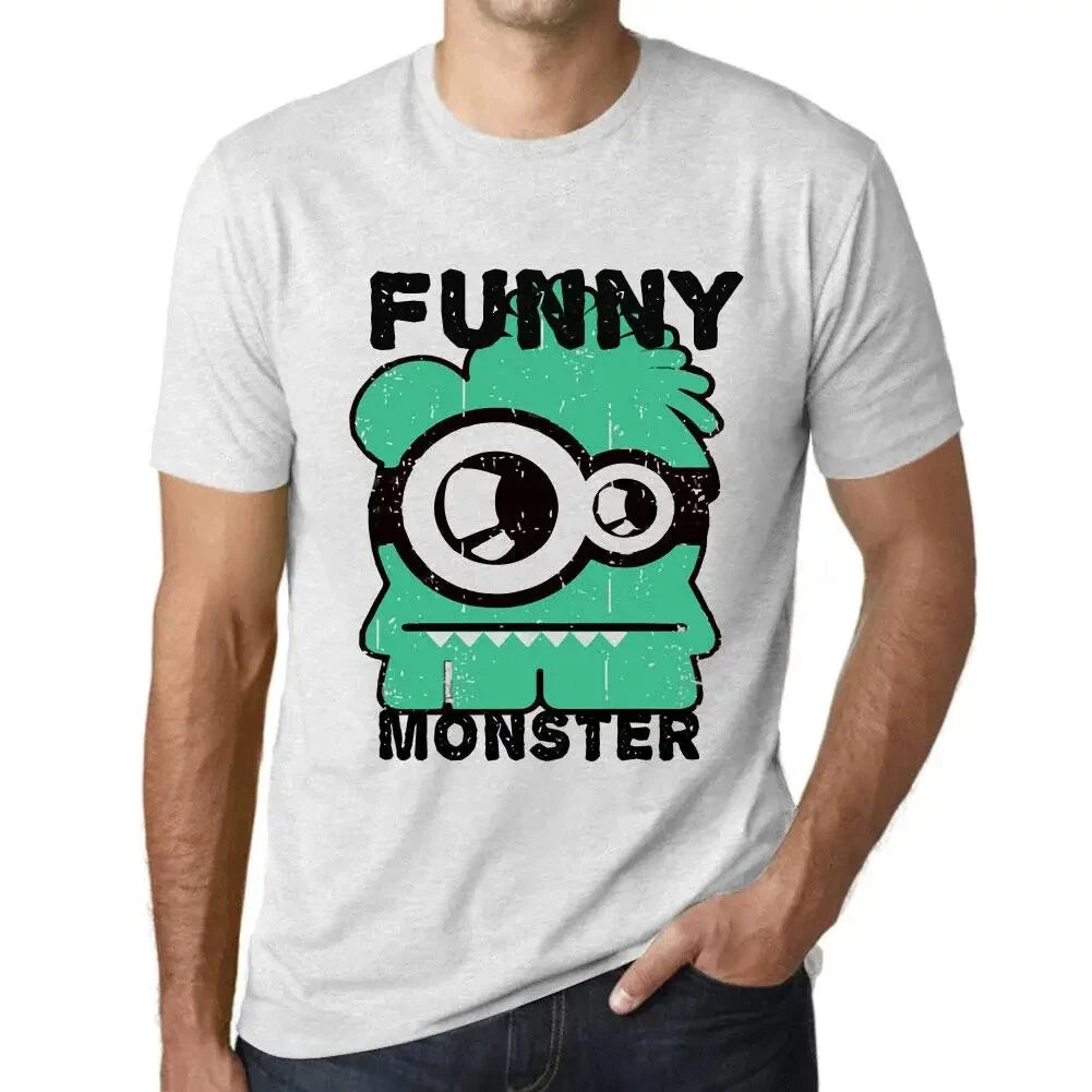 Men's Graphic T-Shirt Funny Monster Eco-Friendly Limited Edition Short Sleeve