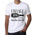 Men's Graphic T-Shirt Aging Like A Fine Wine 2026 Eco-Friendly Limited Edition