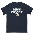 Miss Prissy Graphic T Shirt Navy Unisex classic tee