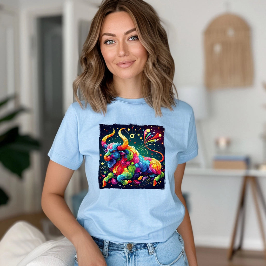 Astrology Taurus T shirt  Tshirt Graphic T's  Colors Available