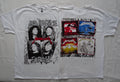 Metallica Faces First Four Albums White T-Shirt New Official And Justice For All