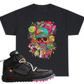 Shirt To Match Black Unisex Tee Psychedelic Shirt Gift For Him