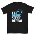 Eat Sleep Drink Cocktail and Wine T-shirt