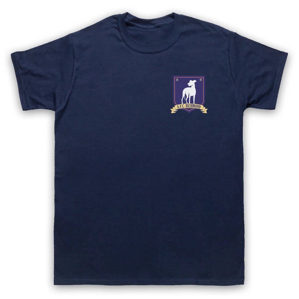 Ted AFC Richmond Left Logo Chest Football Team Club Adults T-Shirt All Size Cols