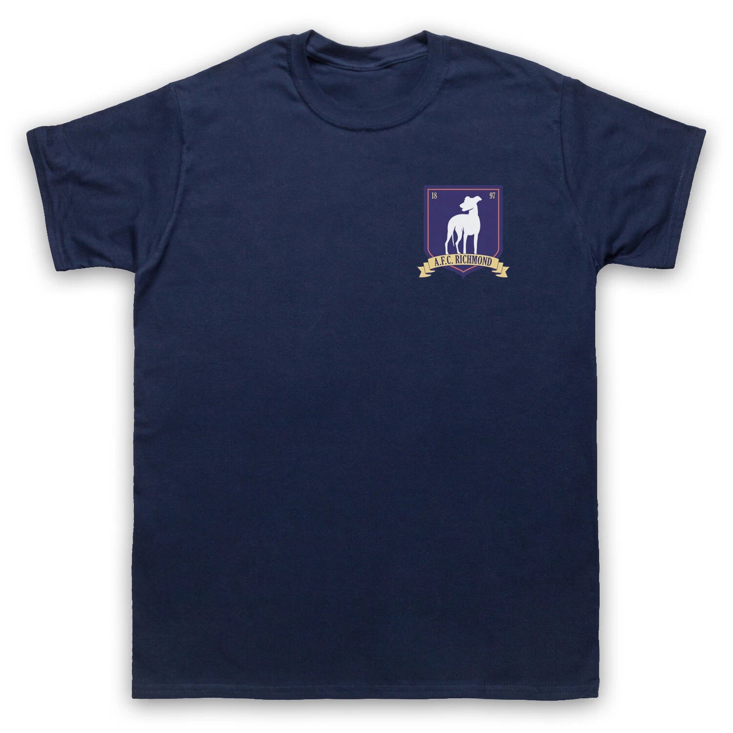 Ted AFC Richmond Left Logo Chest Football Team Club Adults T-Shirt All Size Cols