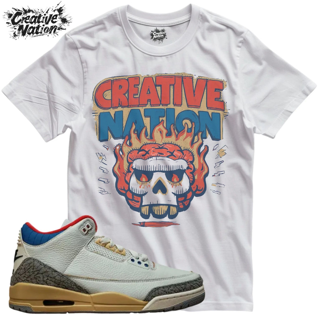 Shirt To Match 3 Seoul 2.0 Unisex Tee Sneaker Shirt Skull Shirt