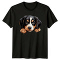 Cute Appenzeller Sennenhund Puppy Dog Breed Peekaboo T-Shirt