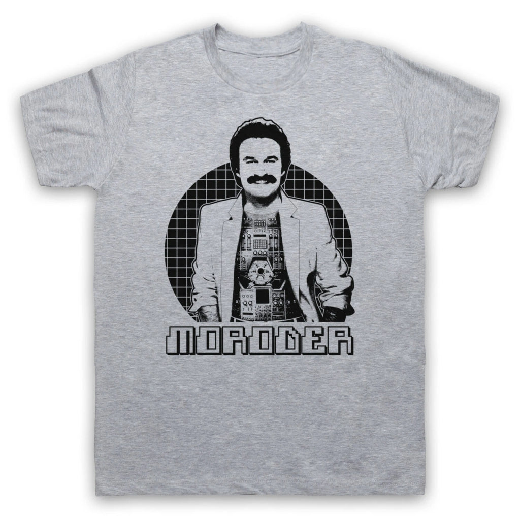 GIORGIO MORODER CIRCLE DISCO SYNTHPOP LEGEND UNOFFICIAL MENS & WOMENS T-SHIRT
