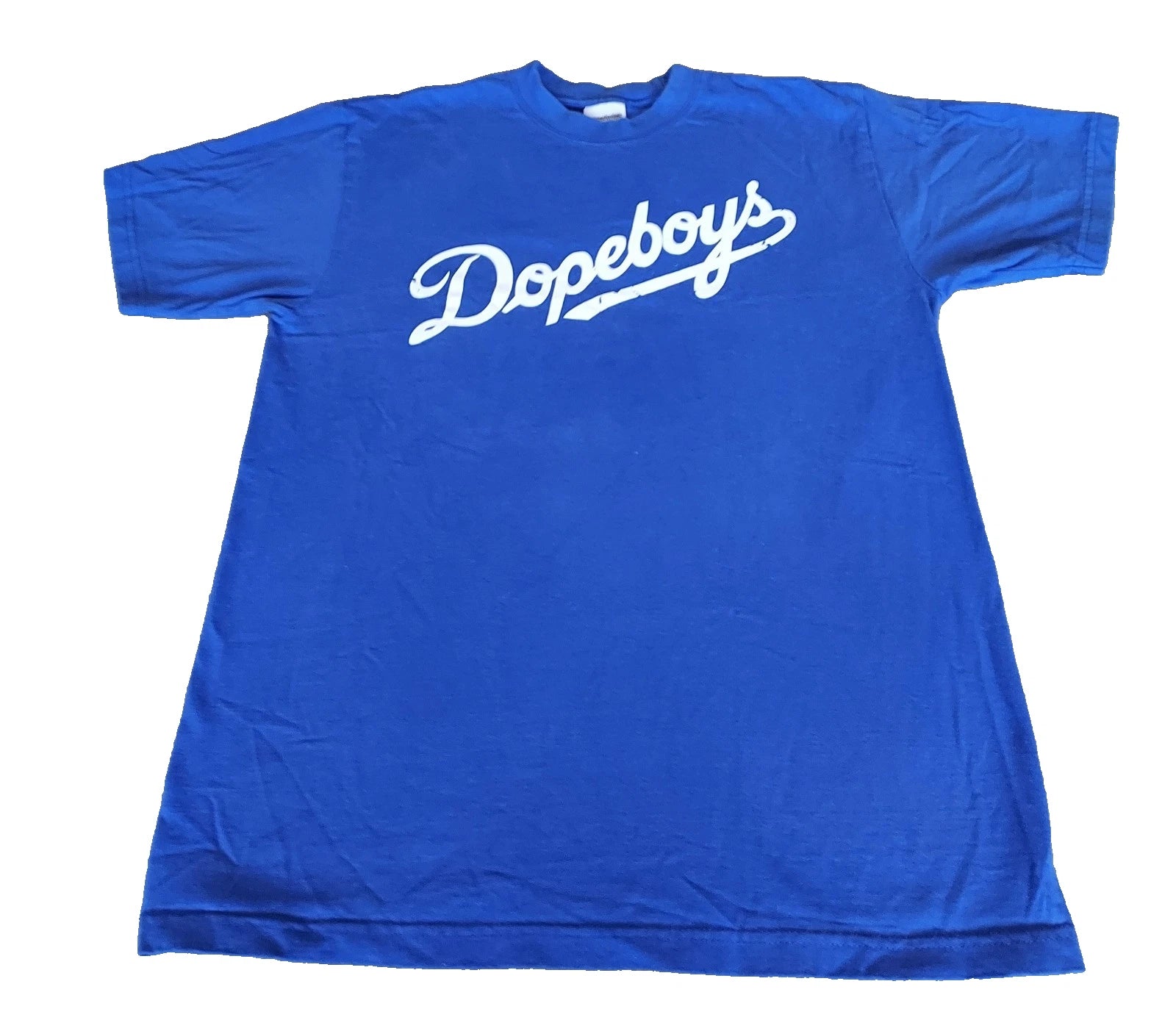 Streetwise Dopeboys Blue Urban Wear Streetwear Tee T Shirt Size Large
