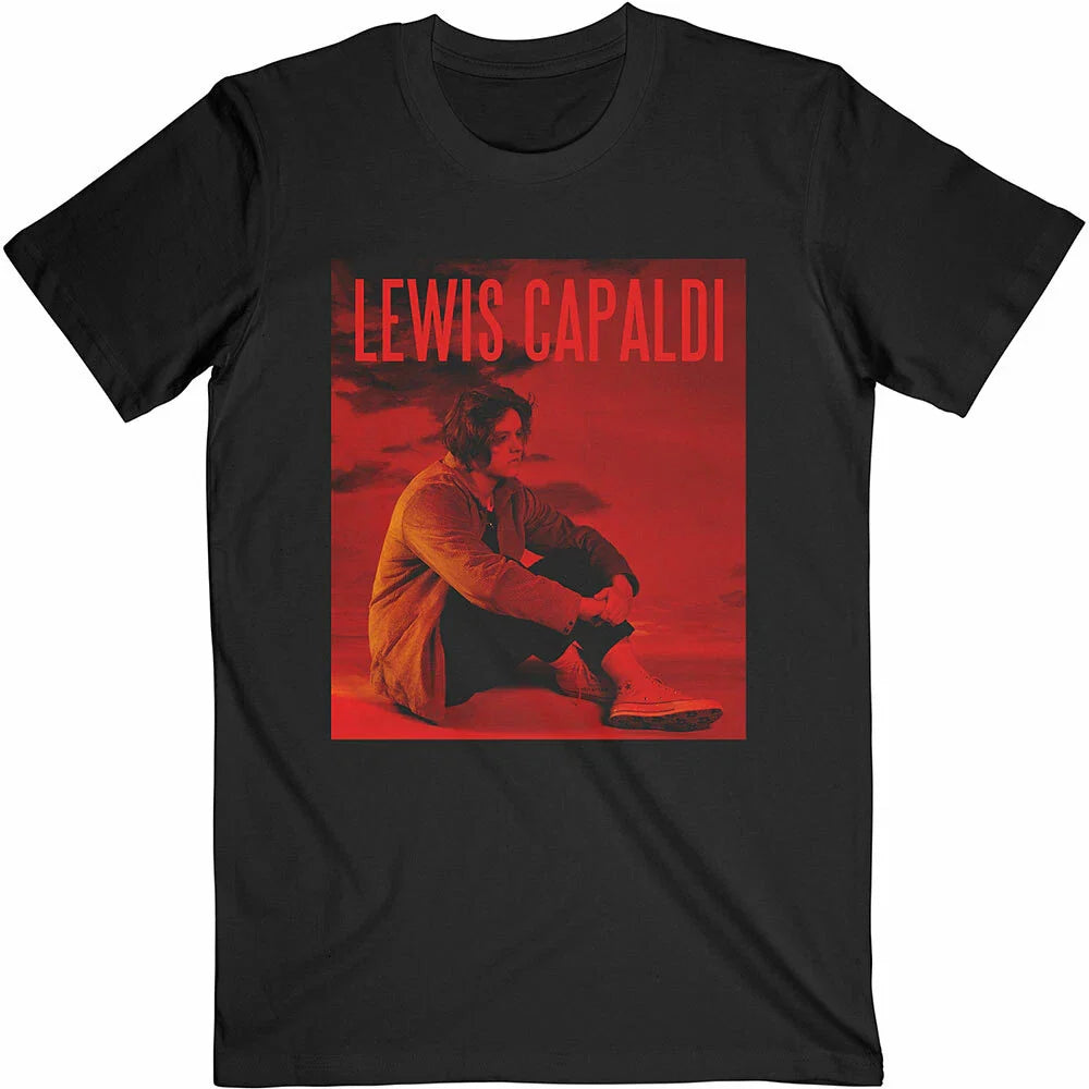 Official Lewis Capaldi Divinely Uninspired Mens Black T Shirt Classic Tee