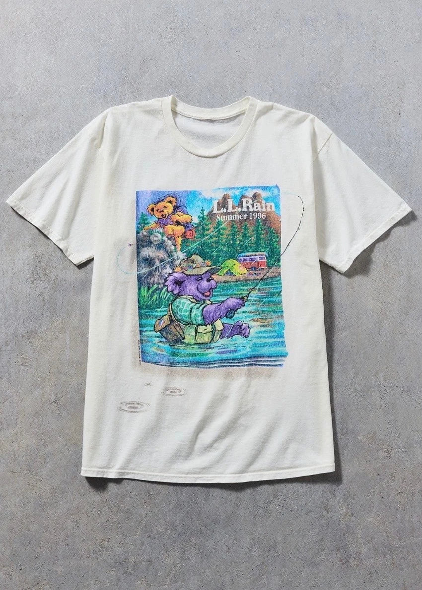Grateful Dead Feels Like Rain Graphic Tee