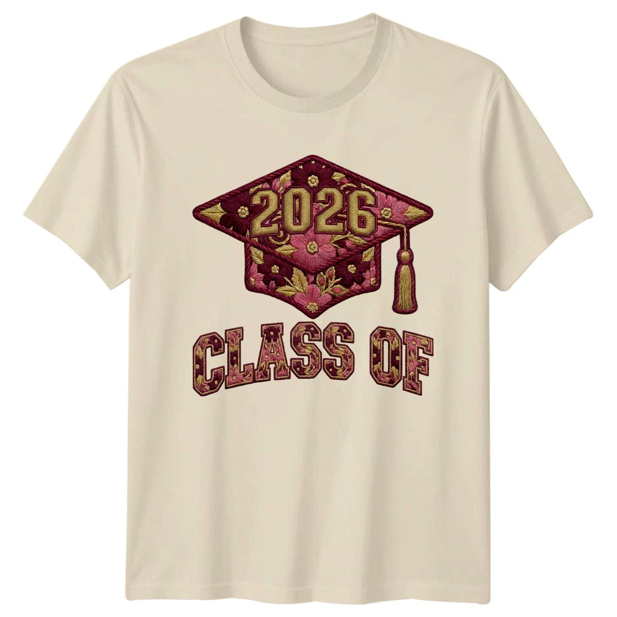 Class Of 2026 Womens T-Shirt Senior Class 2026 Graduation Gift For Her