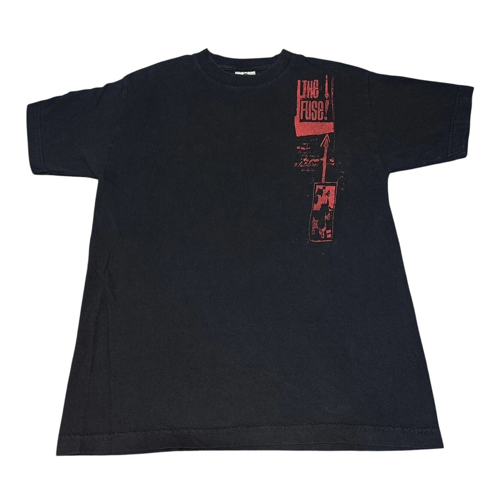 Vintage Y2K The Fuse Scottish Rock Band T-Shirt Medium Three of Swords Tarot