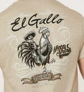 Moonshine Spirit Men's El Gallo Mariachi Short Sleeve Graphic T-Shirt Tan Size L