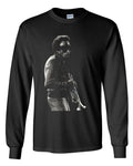 Miles Davis long sleeve t-shirt - Jazz Fusion, Blue Note, Kind of Blue Coltrane