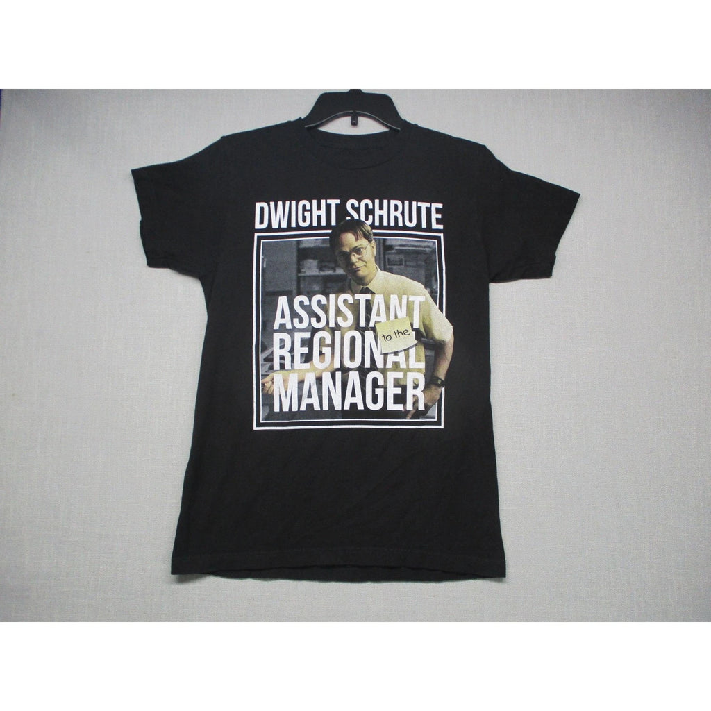 The Office Black Pop Culture Humorous Graphic Print T-shirt Unisex Size Small