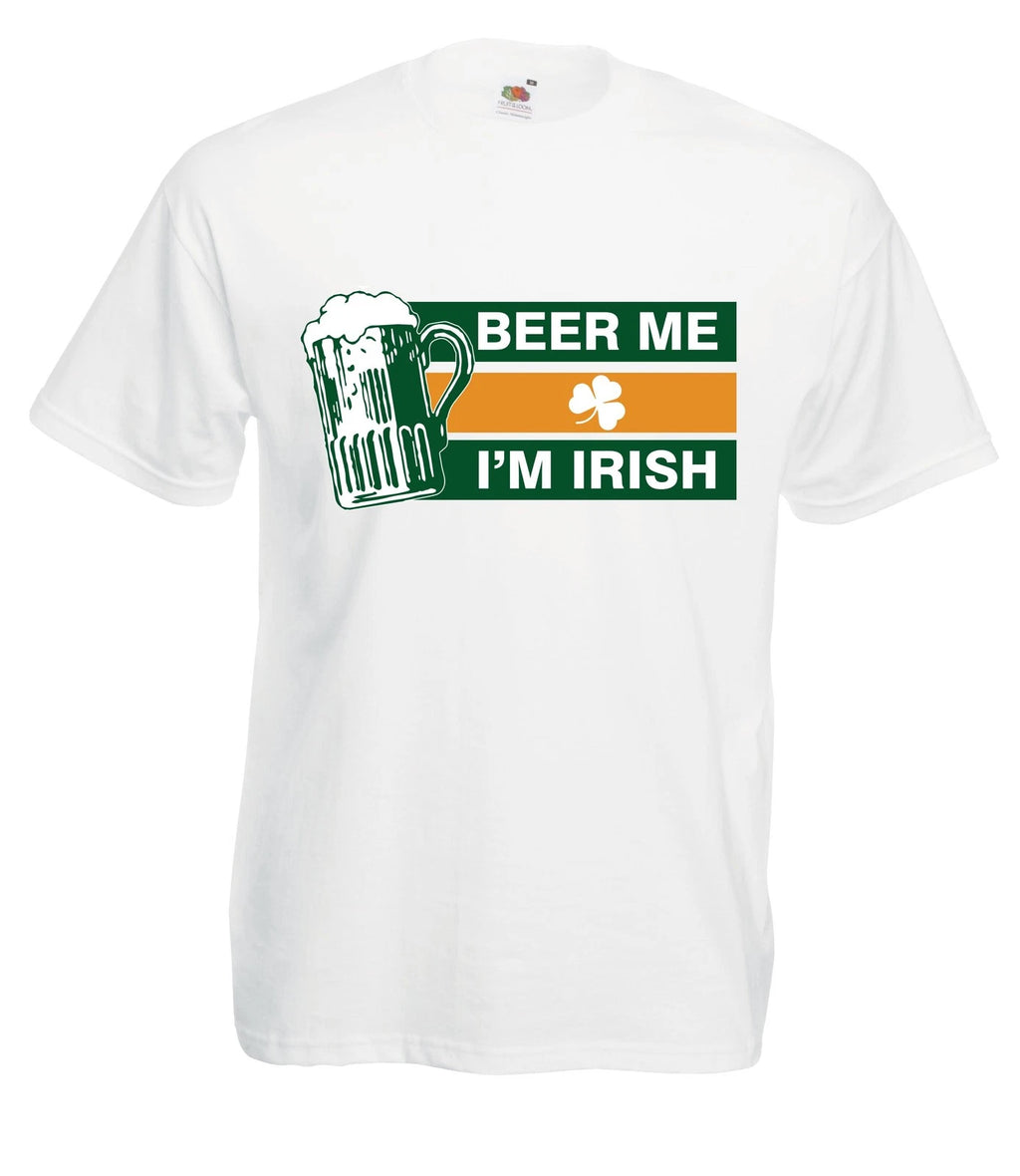 J1157 Beer Me I'm Irish St Patrick's Beer T-Shirt