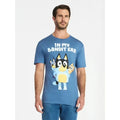 Bluey In My Bandit Era Mens Cartoon Dog Family Shirt New Large