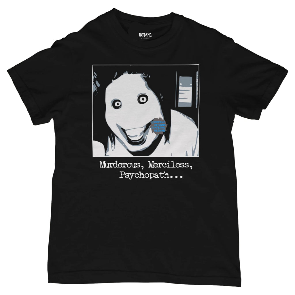 Jeff the Killer Shirt, Creepypasta Shirt, Horror Goth, Horror, Y2K Grunge Shirt