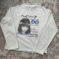 Mens Y2K Anime Graphic Long Sleeve Shirt Streetwear Japanese Tee M-2XL