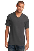 PC54V Port & Company Core Cotton V-Neck Tee