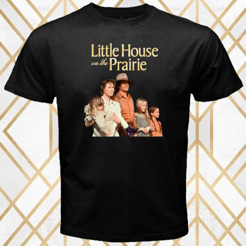 Little House on The Prairie Drama TV Series Men's Black Size S - 3XL