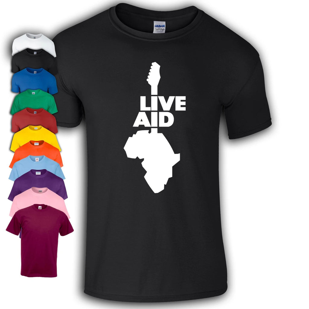 Live Aid T-Shirt | 80s | Rock | Wembley