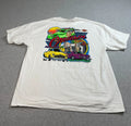 Vintage Cruisin Brea Fatburger Tshirt Men 2XL Hot Rod Car California Heritag Y2K