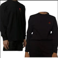 Eighty Eight Long Sleeve shirt printed rose size Medium black unisex trendy