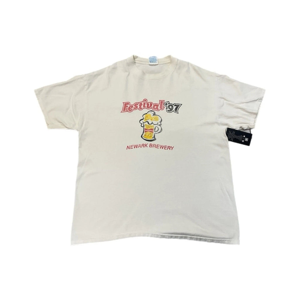 Vintage 1997 Newark Brewery Festival T-Shirt