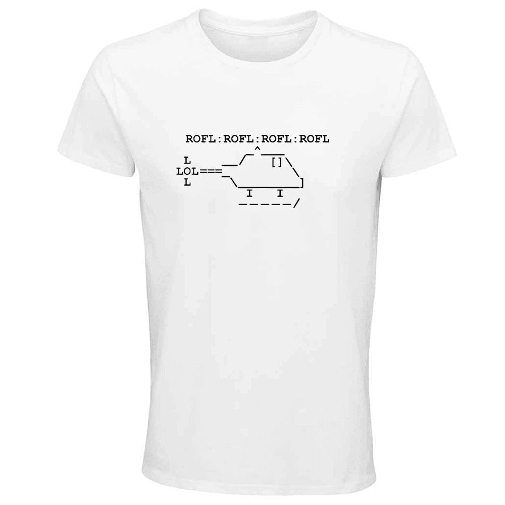 Rofl Copter Salogan Unisex Printed T-Shirts
