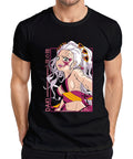 Daki Demons Anime White Hair Flower Mask Gloomy Gift Japan Y2K Streetwear