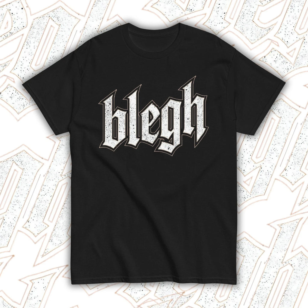 Blegh Shirt for Metalheads and Modern Metal & Rock Fans, Premium Band Merch