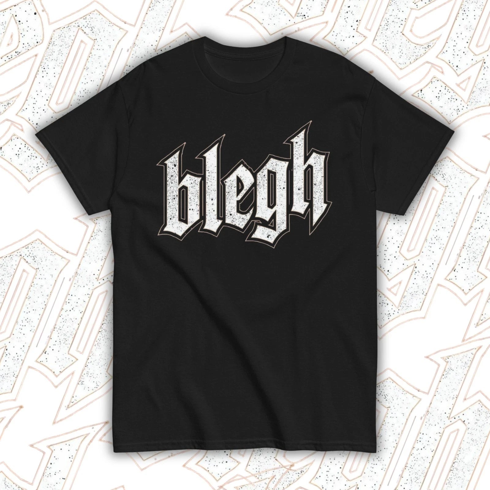 Blegh Shirt for Metalheads and Modern Metal & Rock Fans, Premium Band Merch