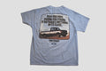 Ford Mens Ford Pickups Built Ford Tough Foot For Foot Blue Truck Shirt New S-XL