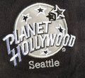 VINTAGE Planet Hollywood SEATTLE Black T Mens Size Med 90s NEW Old Stock NWT
