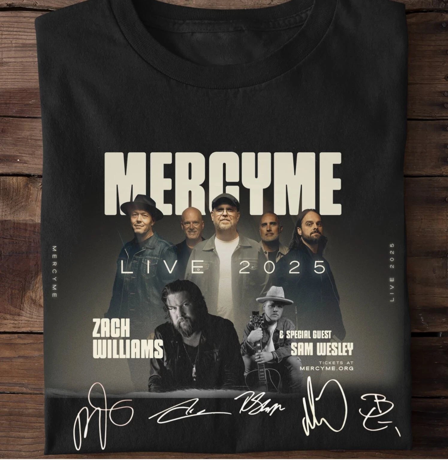 NEW MercyMe Band Tour 2025 Collection Gift For Fan S to 5XL T-shirt