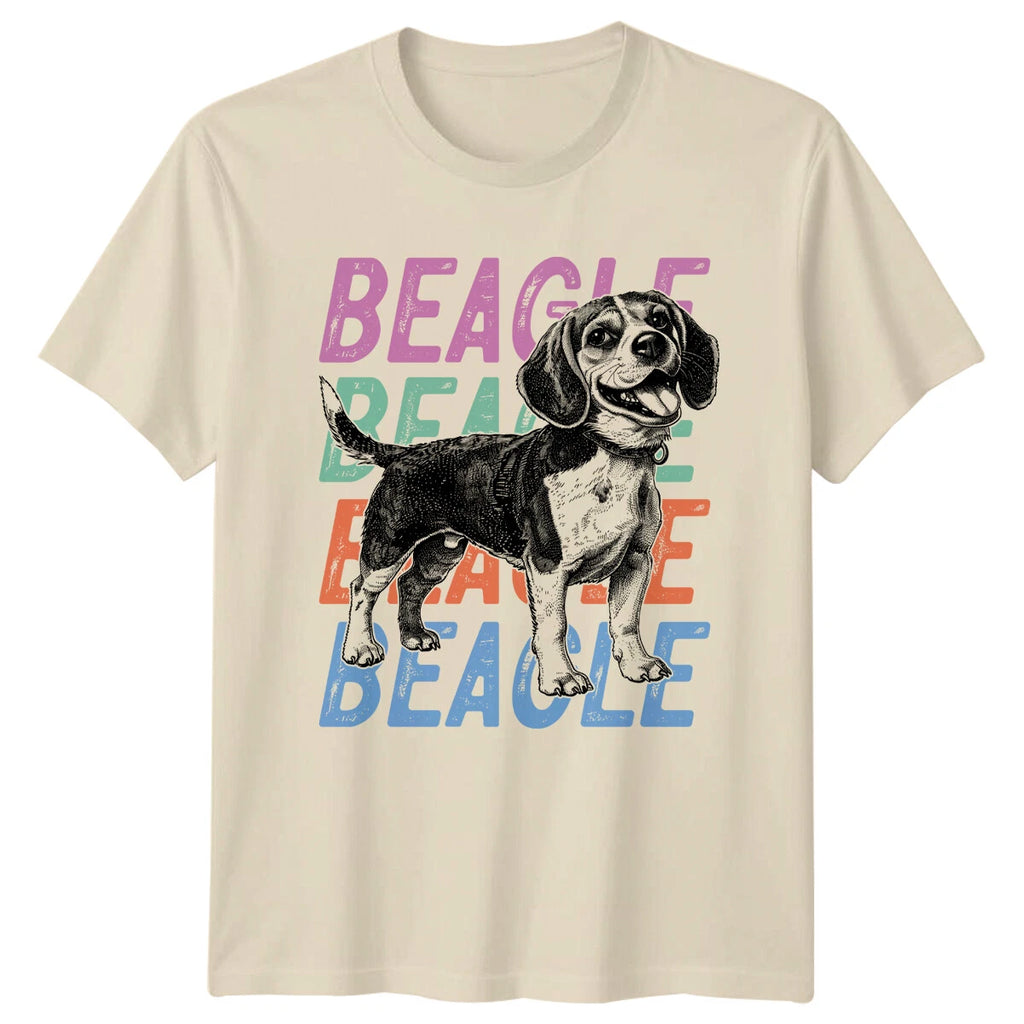 Beagle Dog T-Shirt - Cute Beagle Graphic T-Shirt