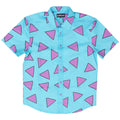 Adult Unisex 90's Modern Life Button Down Shirt Halloween Cosplay Costume