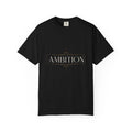 Ambition T-Shirt Men Black Minimalist Motivational Graphic Tee