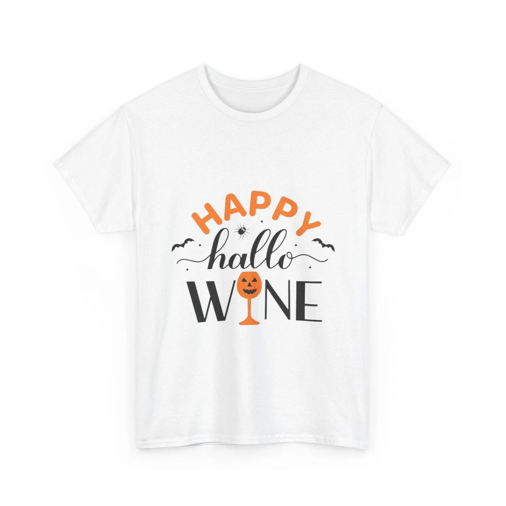 Happy Hallo-Wine Shirt, Halloween Unisex Tee, Wine Lover Gift, Fun [...]