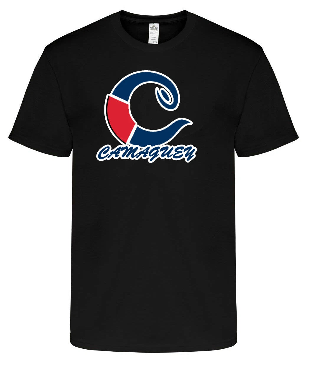 Camaguey Baseball Men's T-shirt Crew Neck 100% Cotton