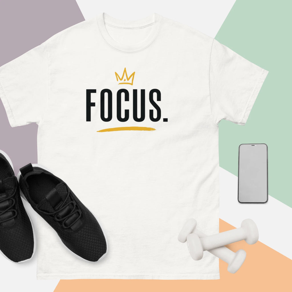 Focus T Shirt Gen Z Viral Meme Urban Streetwear Graphic Tee US