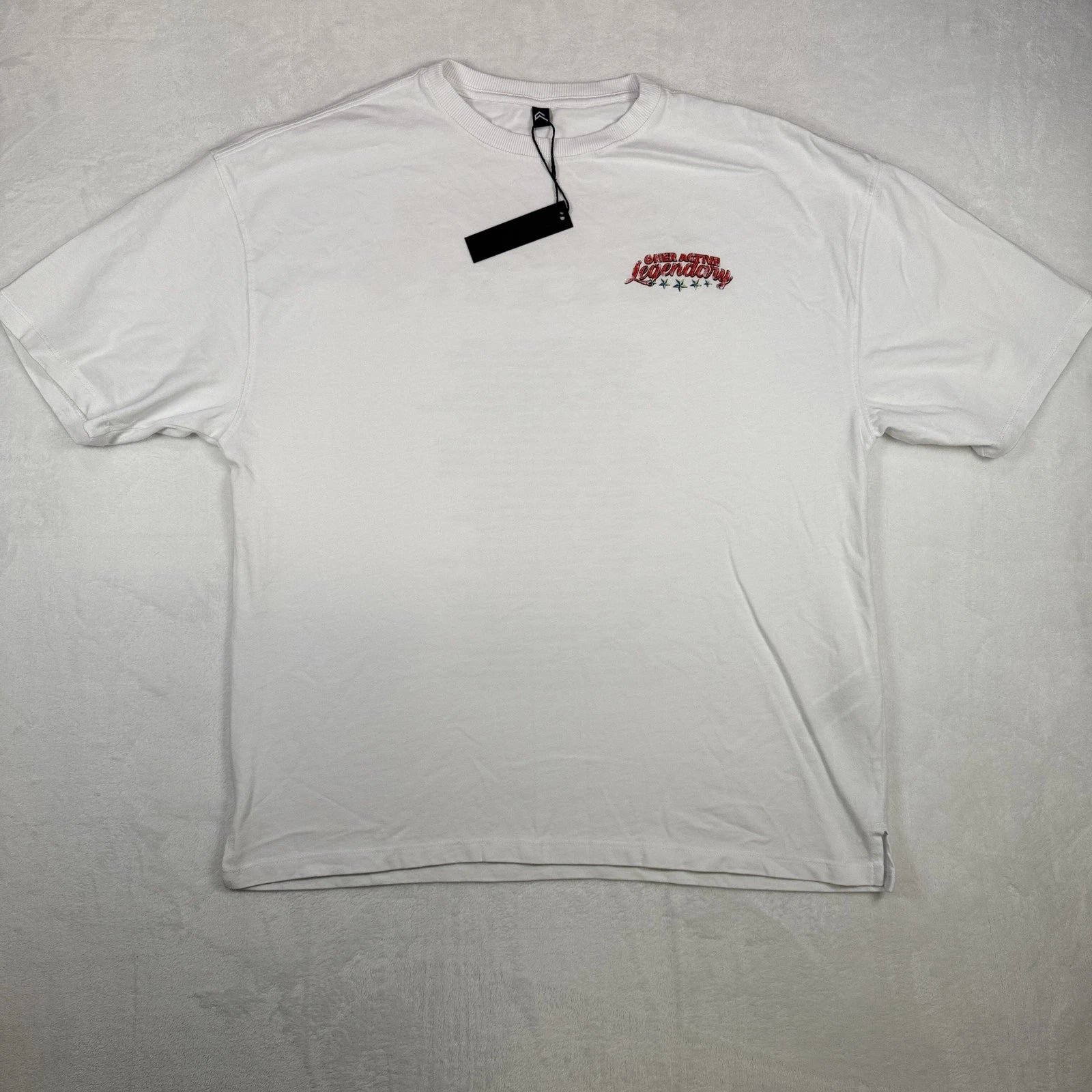 ONER Active Legendary Tour Graphic T-Shirt Men's Size Medium White Oversized