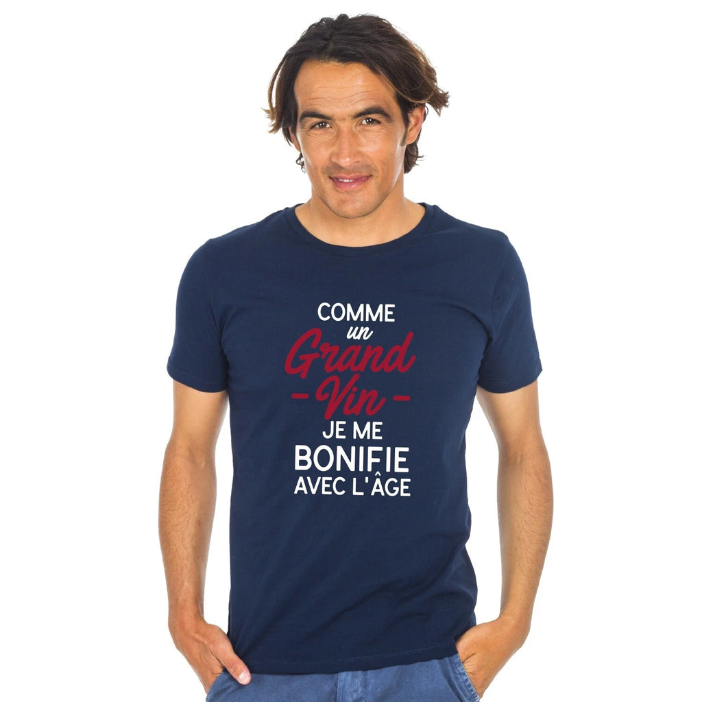 Men's Short Sleeve T-Shirt Like A Fine Wine I Improve With Age WAF